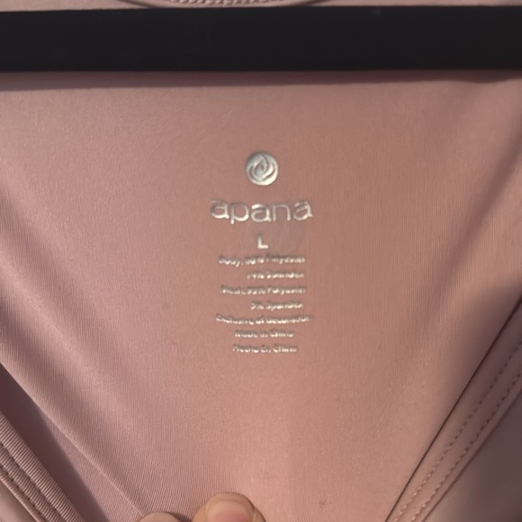 Apana Women's Short Sleeve Active Top Size Large - Picture 2 of 10